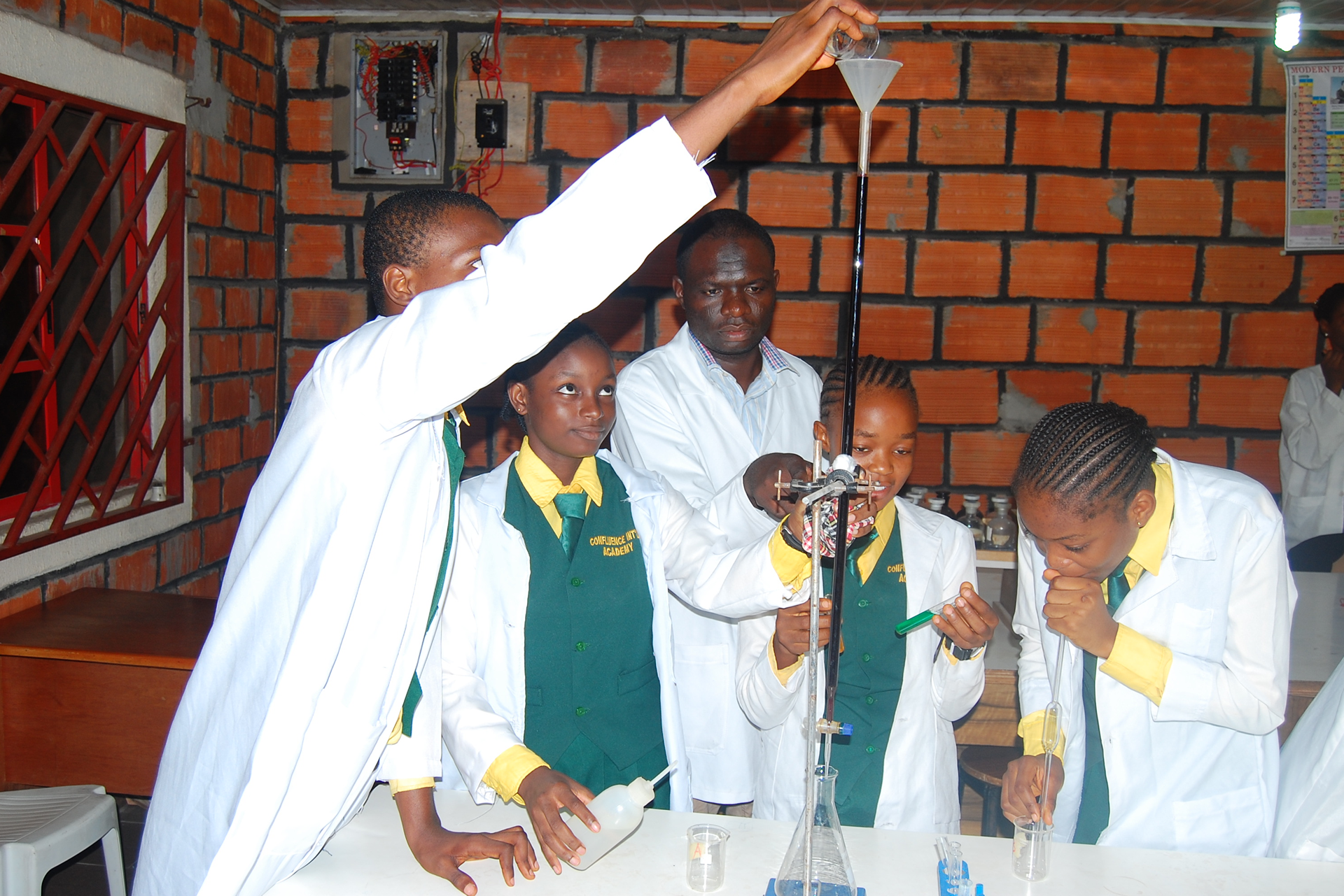 Science lab session